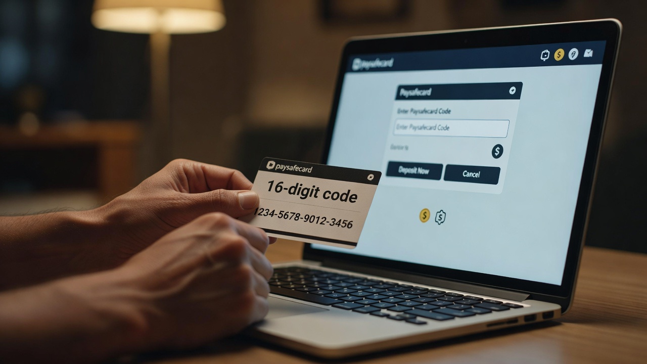 Návod: Vklad přes Paysafecard do online casina - paysafecard automaty